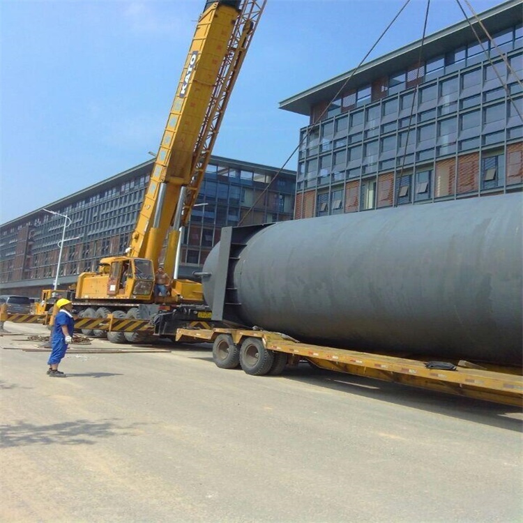 湖滨吊车立柱子怎么吊